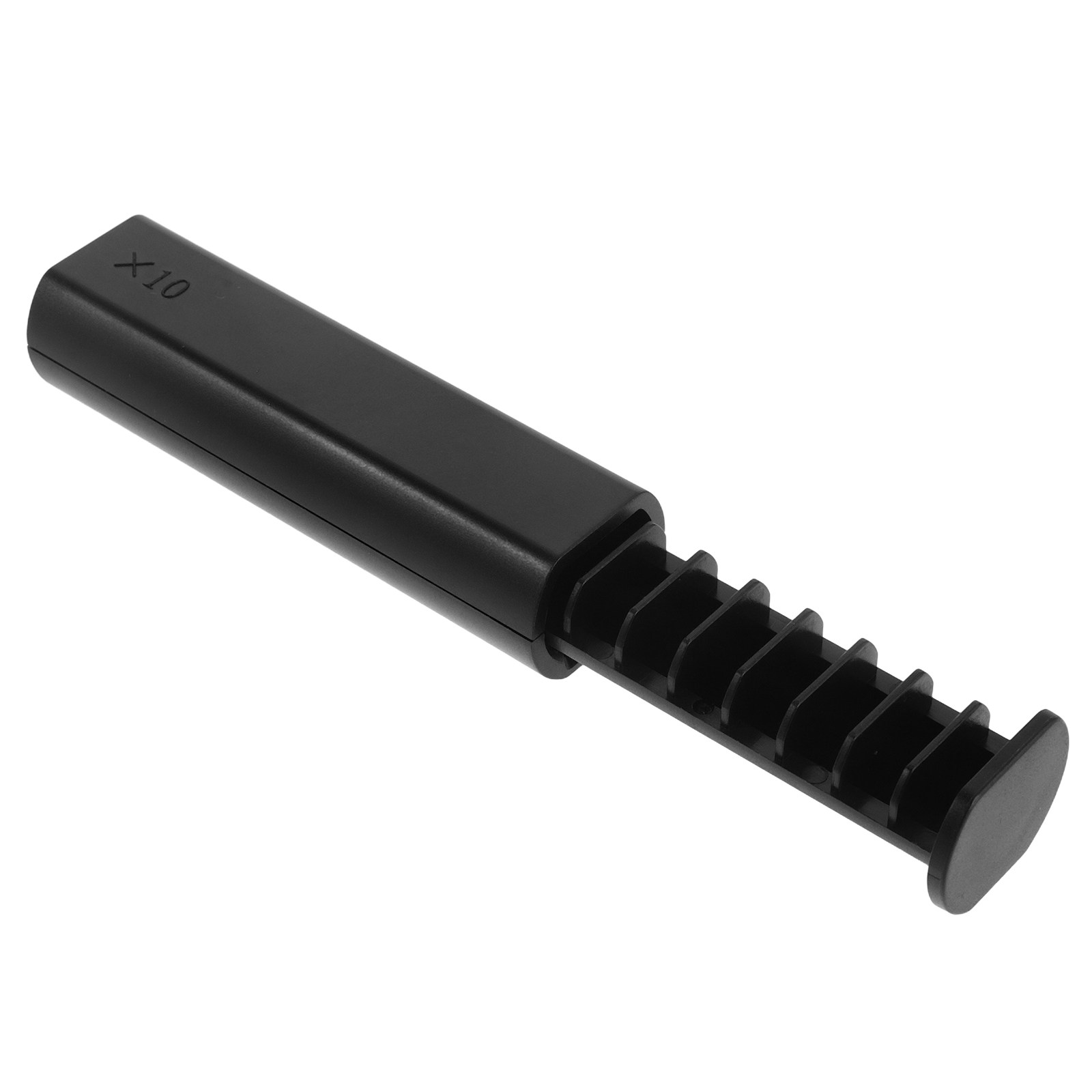 Battery Case Storage - 10 Hücreli Taşınabilir Siyah Cep Boyutu