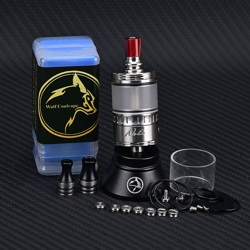 Wolfcoolvape NOLA RTA Yeniden  - Vaping Air incelemesi ve fiyatı