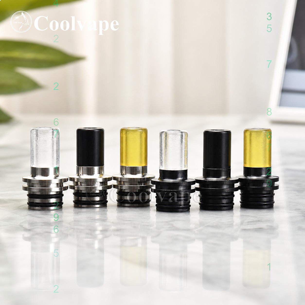 510 MTL Drip Tip Vape RTA RDA  - Accessories For Vaping incelemesi ve fiyatı