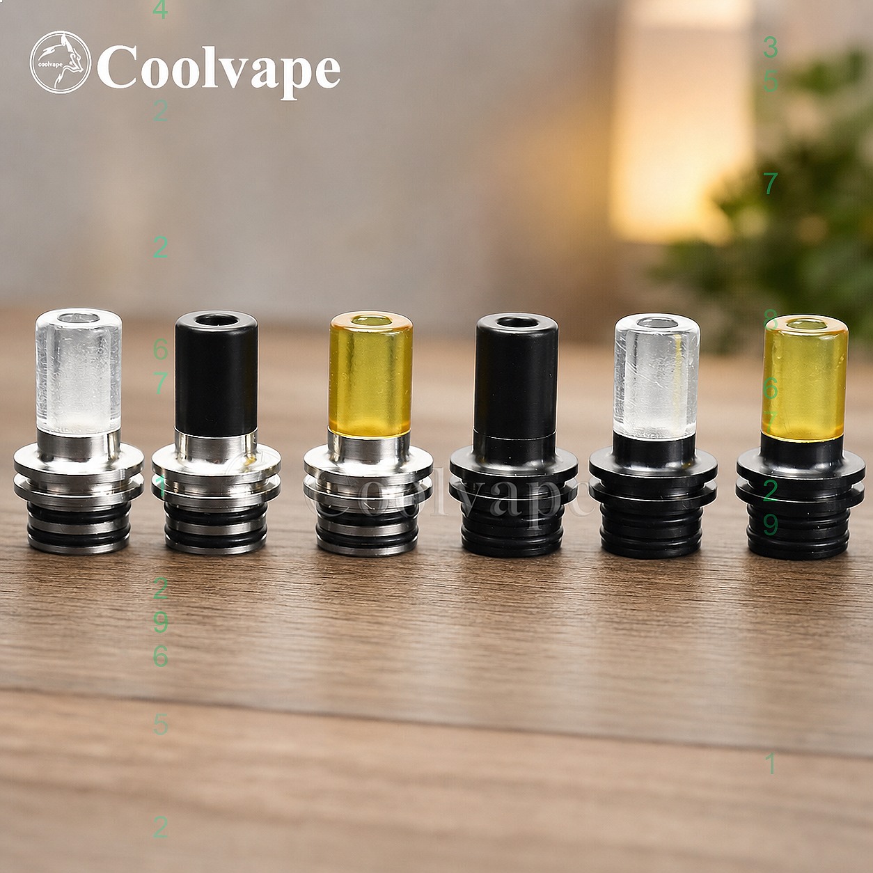 510 MTL Drip Tip Vape RTA RDA  - Accessories For Vaping incelemesi ve fiyatı