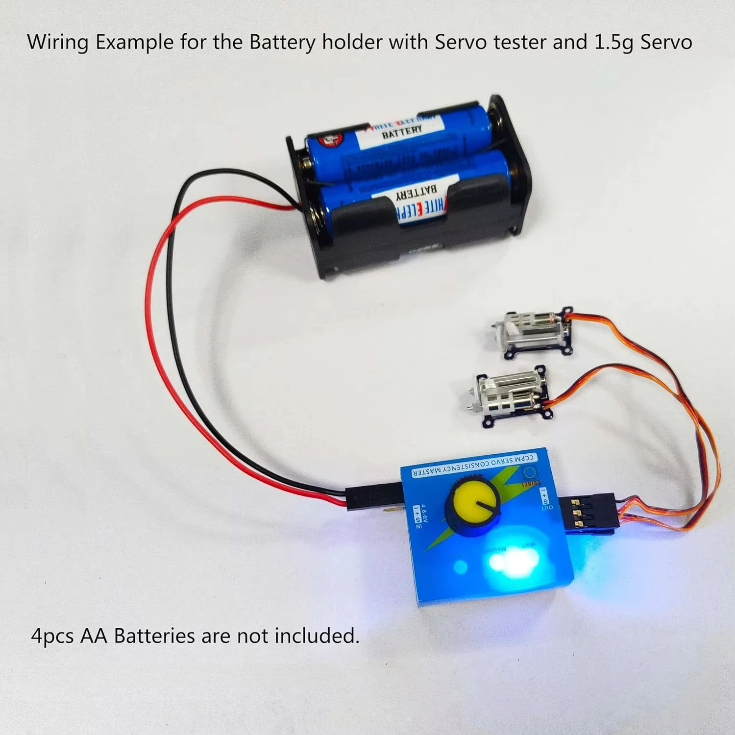 Servo Test Cihazı 3CH Dijital  - Battery Case Storage incelemesi ve fiyatı