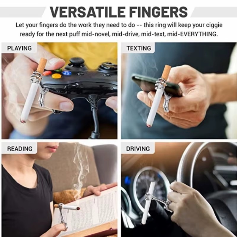 Komik Sigara Tutucu Sigara Yüz - Vape Ring incelemesi ve fiyatı