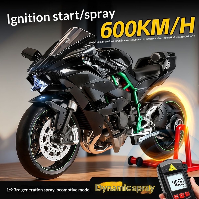 Kawasaki Ninja H2R 1:9 Ölçekli - Battery Case Storage incelemesi ve fiyatı