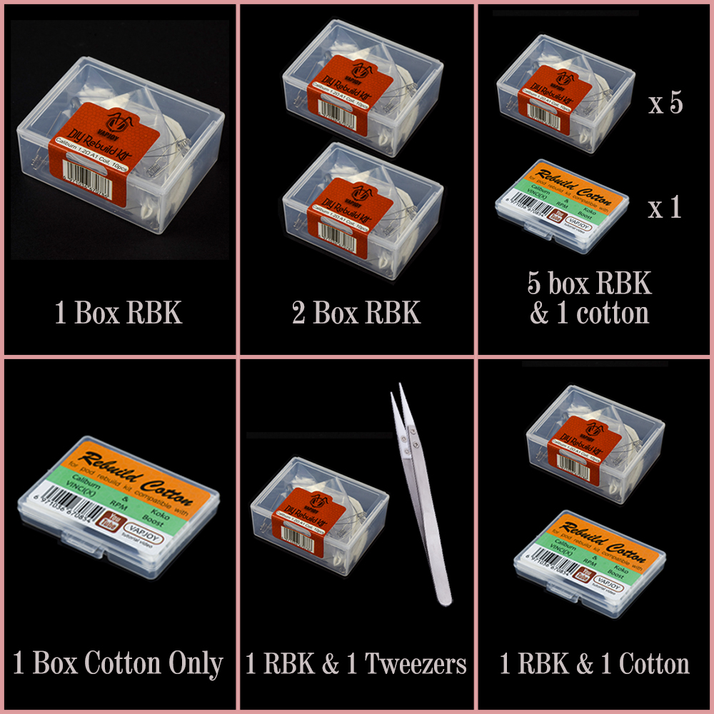 Orijinal VAPJOY DIY Rebuild ki - Vape Coil Replacement incelemesi ve fiyatı
