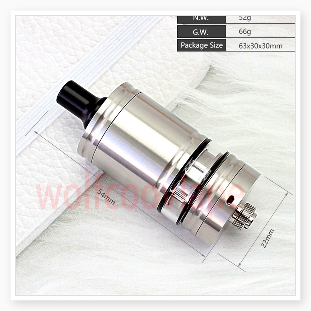 Wolfcoolvape Lindy RTA 5ml Tan - Vaping Air incelemesi ve fiyatı