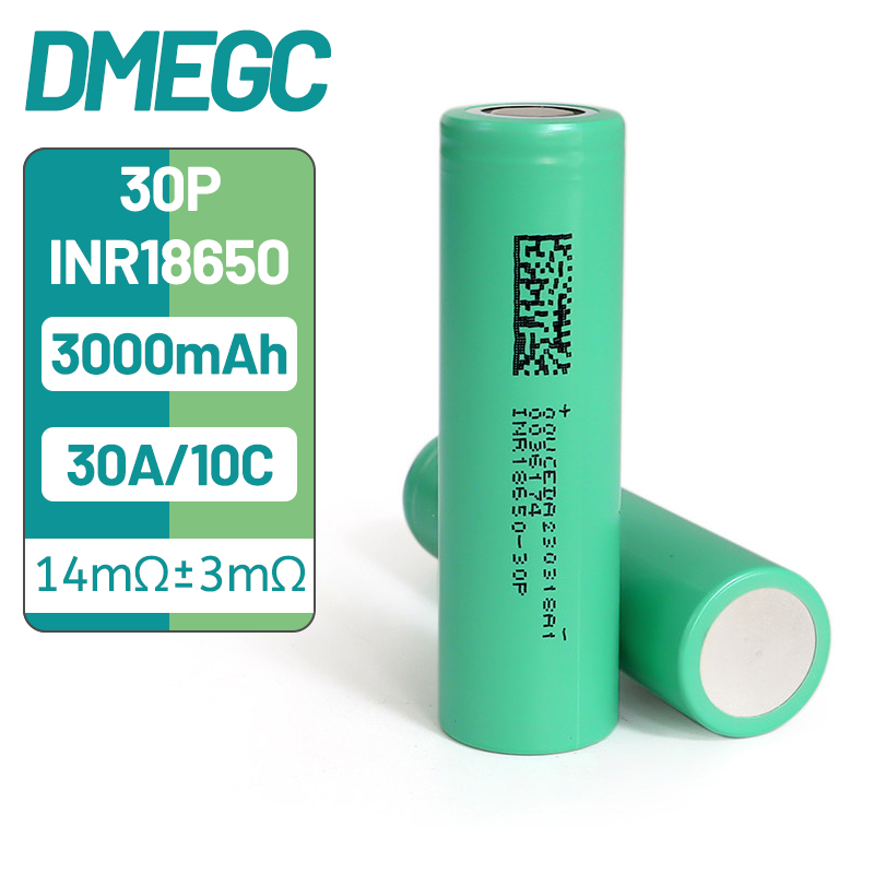 10 adet DMEGC 30P INR18650 300 - Vape Battery 18650 incelemesi ve fiyatı