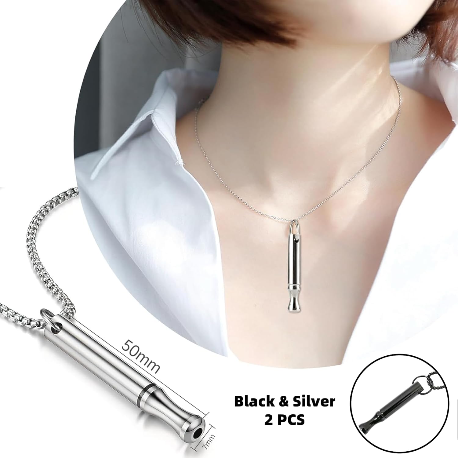 Titanyum Çelik Nefes Kolyesi,  - Accessories For Vaping incelemesi ve fiyatı